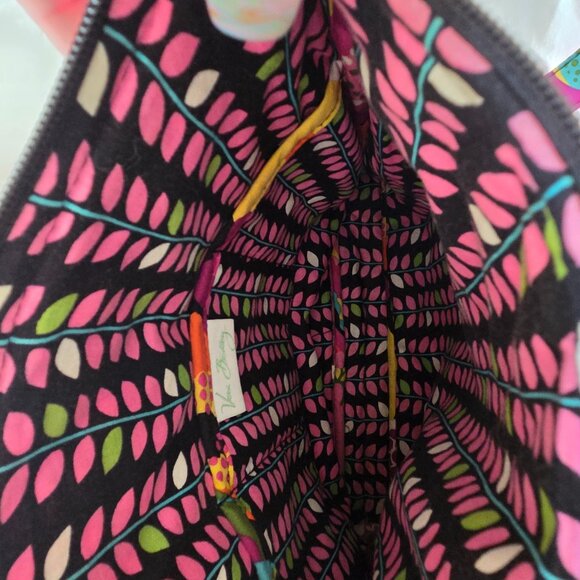 VERA BRADLEY VA VA BLOOM Shoulder Hipster Messenger Bag EUC - Picture 3 of 6